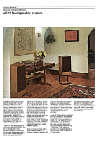 Acoustic Research AR-11 - Brochure 